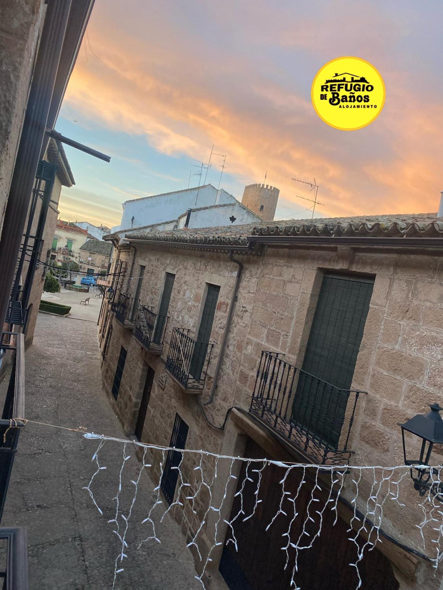 شقة Refugio De Banos Baños de la Encina المظهر الخارجي الصورة